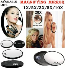20X Compact Magnifying Mirror Small Travel Handbag Cosmetic Makeup Mirror Lots
