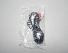 READ New Sealed Sirius XM Satellite Radio Audio 3.5mm RCA Audio Red White Cable