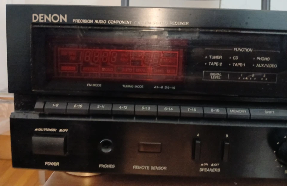 Denon DRA-625RA Stereo Receiver Tested Fully Funtional Mint Condition See Video - Image 2 of 4