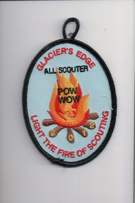 2012 Glacier's Edge Pow Wow Light The Fire Of Scouting patch
