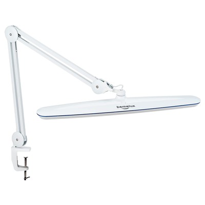 Bemelux Task Lamp with Clamp, 23 Inch Lamp Head, 117PCS LEDs, Metal Swing Arm...