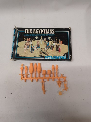 #ad Vintage Atlantic Kit 1801 HO Scale Egyptians At The Pharaohs Court $15.42
