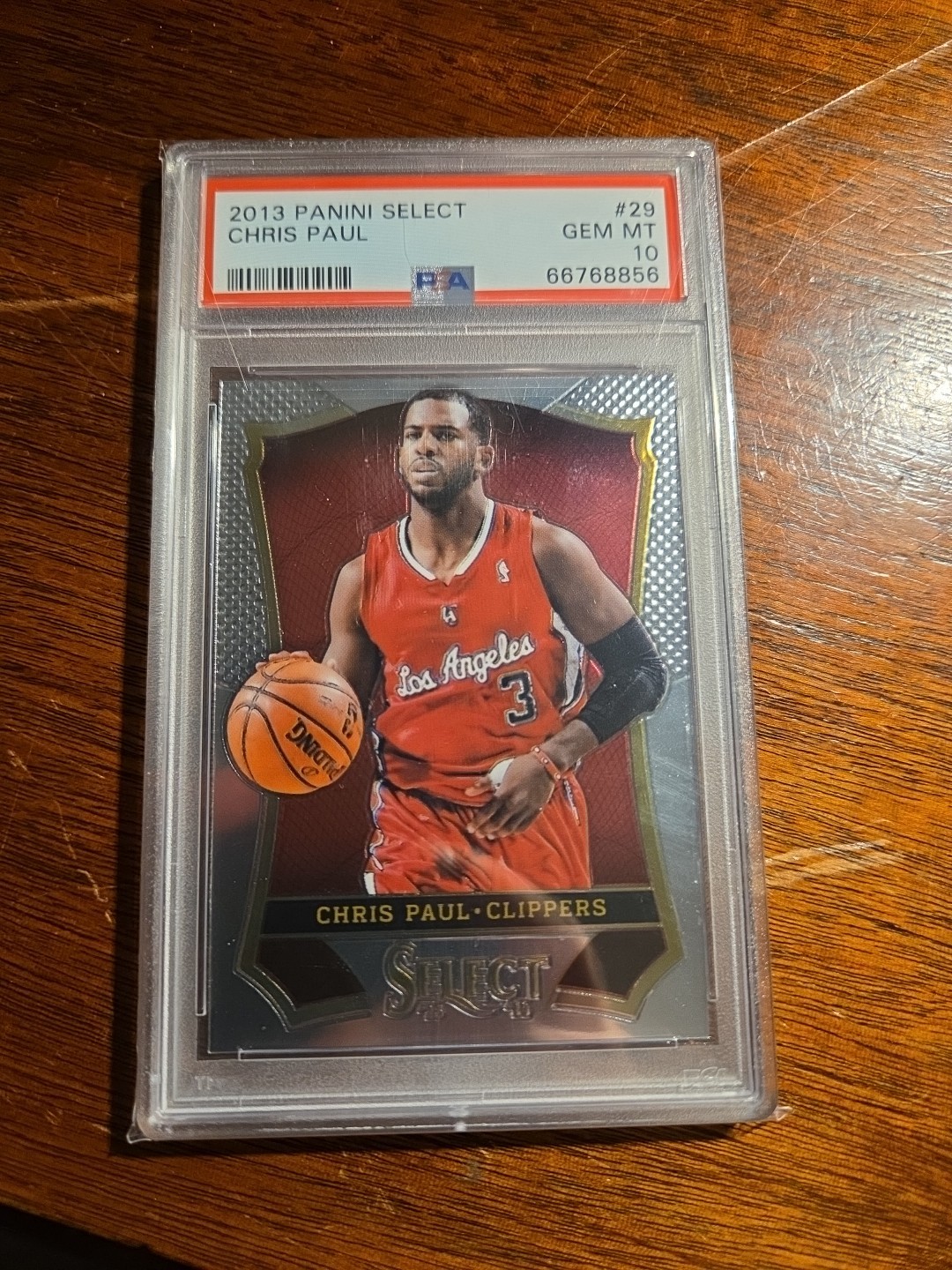 2013 PANINI SELECT #29 CHRIS PAUL CLIPPERS PSA 10 ( POP 11 )