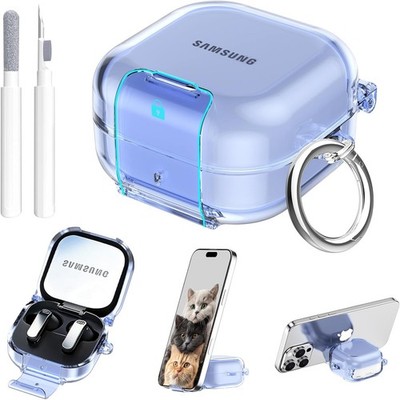 Secure Lock for Samsung Galaxy Buds 4 Pro Case/Galaxy Buds 4 Case Clear,Shockpro
