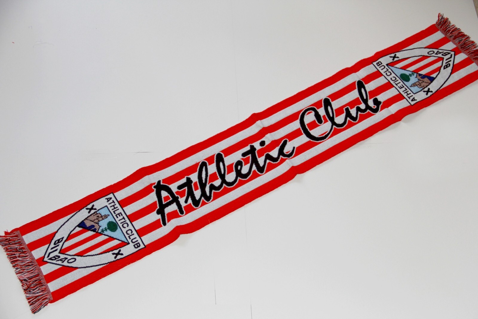 sciarpa athletic club bilbao spain FOOTBALL FAN collezione CALCIO scarf