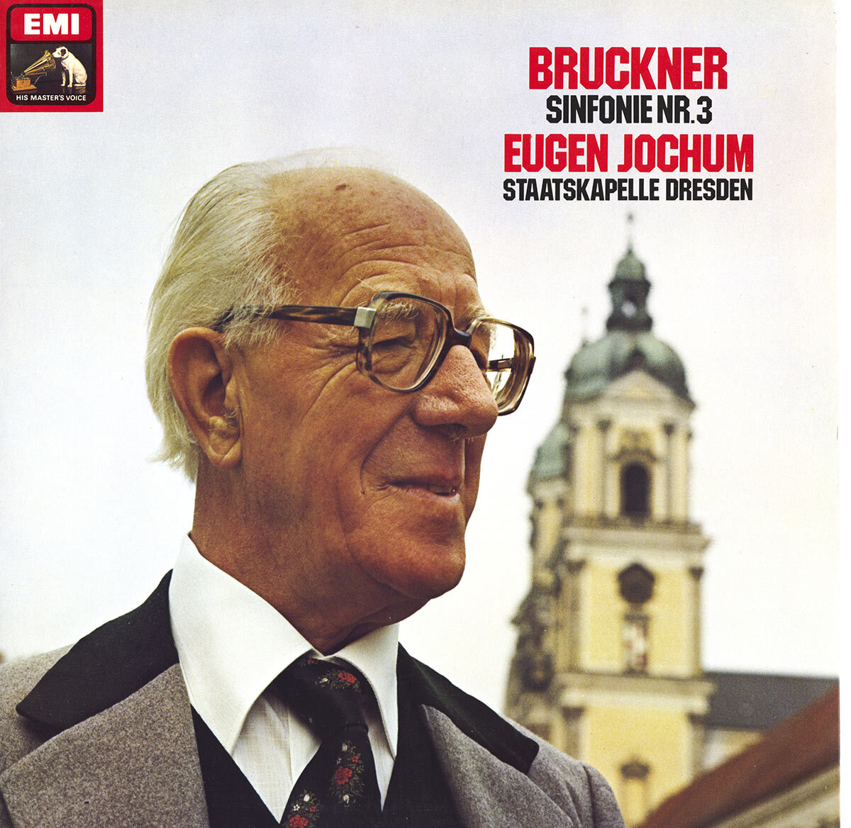 BRUCKNER Symphony 3 JOCHUM SK Dresden EMI C063-3598 LP 1977