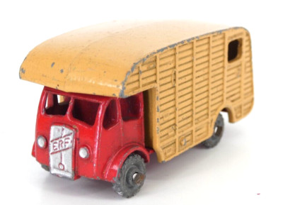 Matchbox Lesney Marshall Horse Box Mk 7 ERF No 35 Sammlerstück Spielzeug Truck Vintage