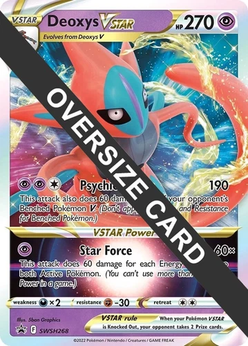 Deoxys VSTAR SWSH268 Jumbo Cards