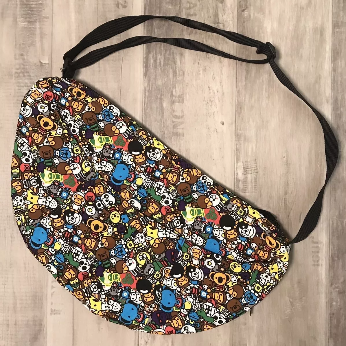 BAPE Milo animal Safari BIG shoulder bag a bathing ape