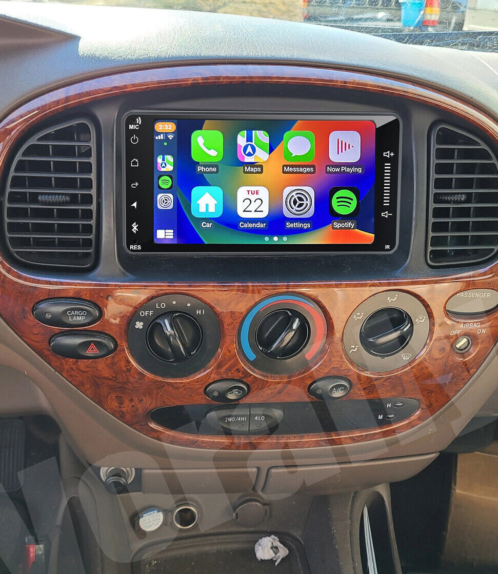 Apple - しい@ For Toyota Tundra Sequoia Apple CarPlay Android 13 Car