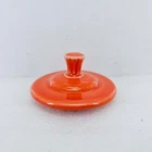 SUGAR LID only FIESTA poppy orange red NEW