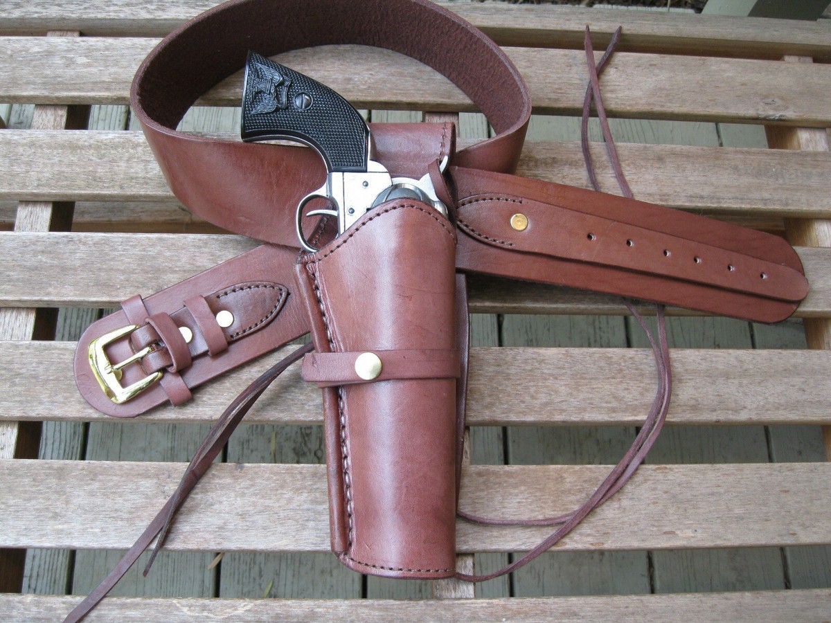 Ceinture Vintage Colt-Cromwell Co. Boston Avec Boîte D'Origine - Marron, Style Équestre - Occasion