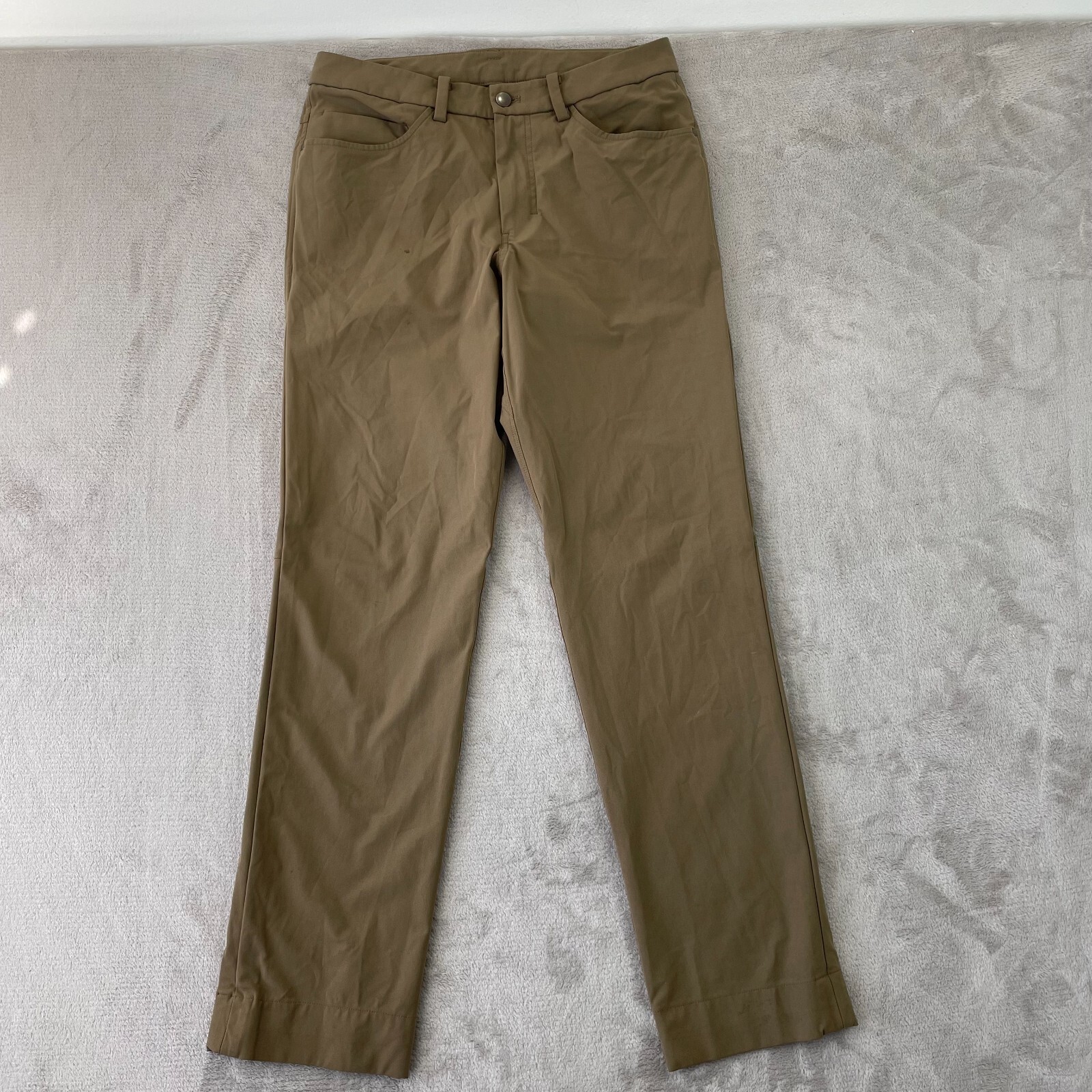 Lululemon ABC Pants Men 30x31 Artifact Classic Fit Sw… Gem