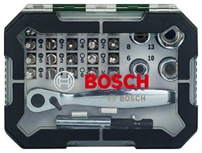 #ad #ad Bosch Screwdriver Bit and Ratchet Set 26 Pieces $45.49