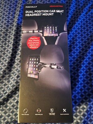 Macally HRMOUNTPROB Dual Position Car Seat Headrest Mount