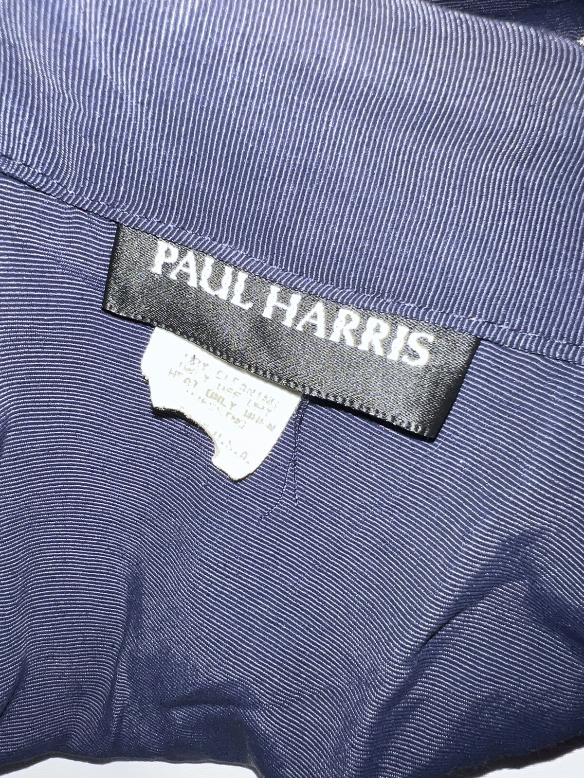Paul Harris Size 5/6 Jacket Length 28&rdquo; Rayon Acetate Buttons Shoulder Pads #ST8