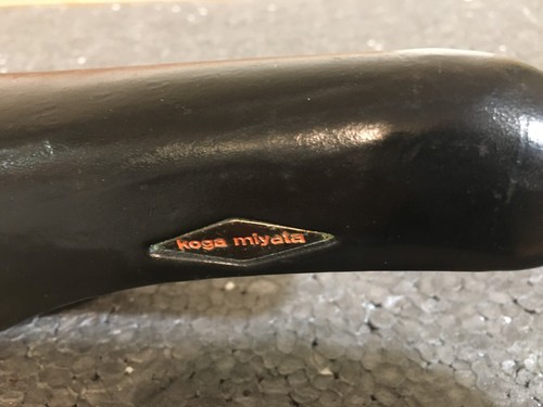 Retro road Selle San Marco ERGO leather saddle for Koga Miyata - Picture 6 of 12