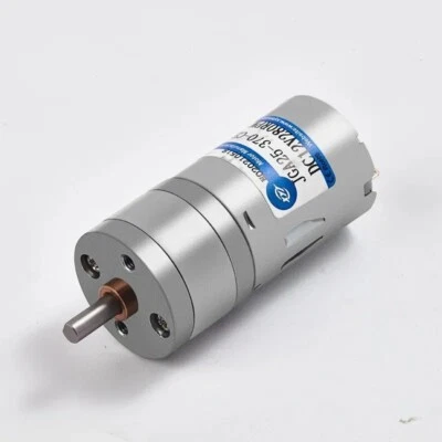 ORELUXTEC DC motor 6V 12V 24V elektrische getriebe motor hohe Ausgerichtet JGA25-370