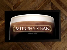 Personalised Stout Guinness Gold Label Bar runner Cocktail Partys Pubs & Clubs