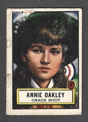 1952 TOPPS LOOK N SEE # 46 ANNIE OAKLEY