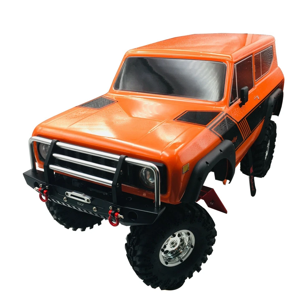 KYX Metal Bull Push Bar Front Bumper for TRX-4 Redcat GEN8 Scout II SCX10 II  - Image 3 of 4