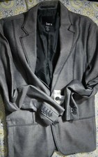BAR III MEN'S SLIM FIT BLAZER SPORT COAT JACKET WINTER GRAPHITE HEATHER MEDIUM