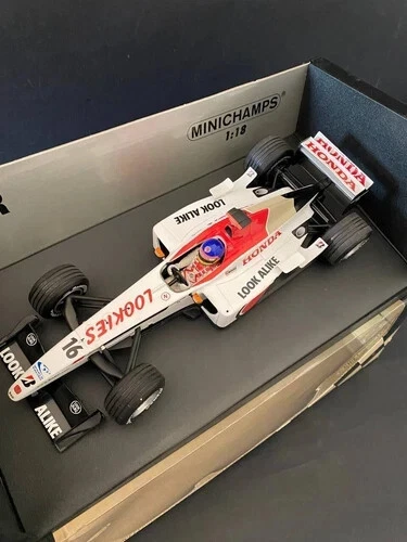 Minichamps 1:18 F1 B.A.R Honda Showcar 2003 J.Villenueve - Immagine 2 di 3