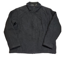 Perry Ellis Portfolio Wool Cashmere Blend Long-Sleeve Full-Zip Jacket Men's XL