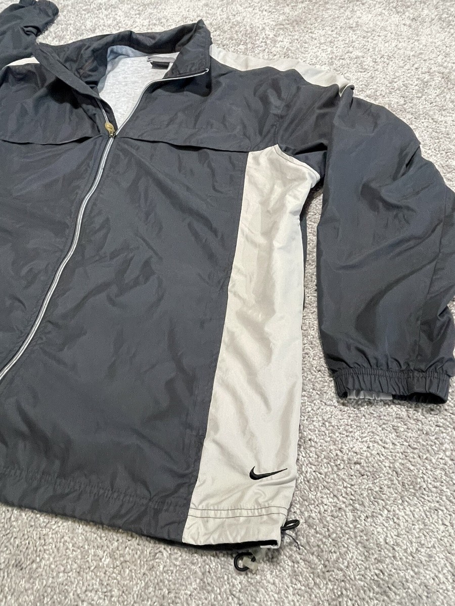 Nike Mens Windbreaker Gray Jacket Size XXL RFC NME 920220 KL4 | eBay