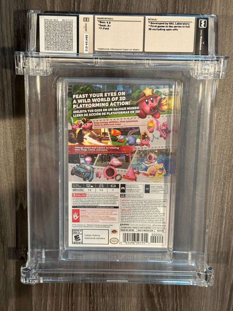 Kirby and the Forgotten Land - Nintendo Switch, New Sealed Kirby and the Forgotten Land - Nintendo Switch, New Sealed