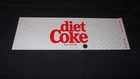 Diet Coke Cooler Button Tag Label Vintage Coca Cola Cooler 2 1/4" X 6 3/4"
