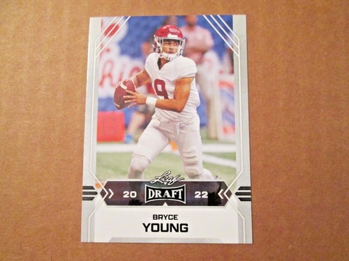 2022 Leaf Draft Bryce Young Rookie Card Alabama Crimson Tide EBay