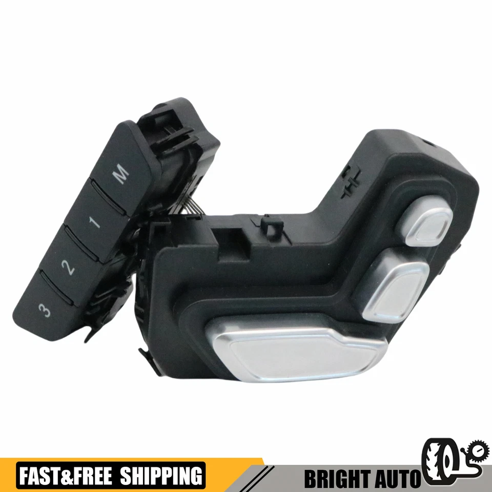 RL Power Side Seat Adjust Switch Block For 2010 11 13 Mercedes-Benz E63 AMG Bas - Image 4 of 4