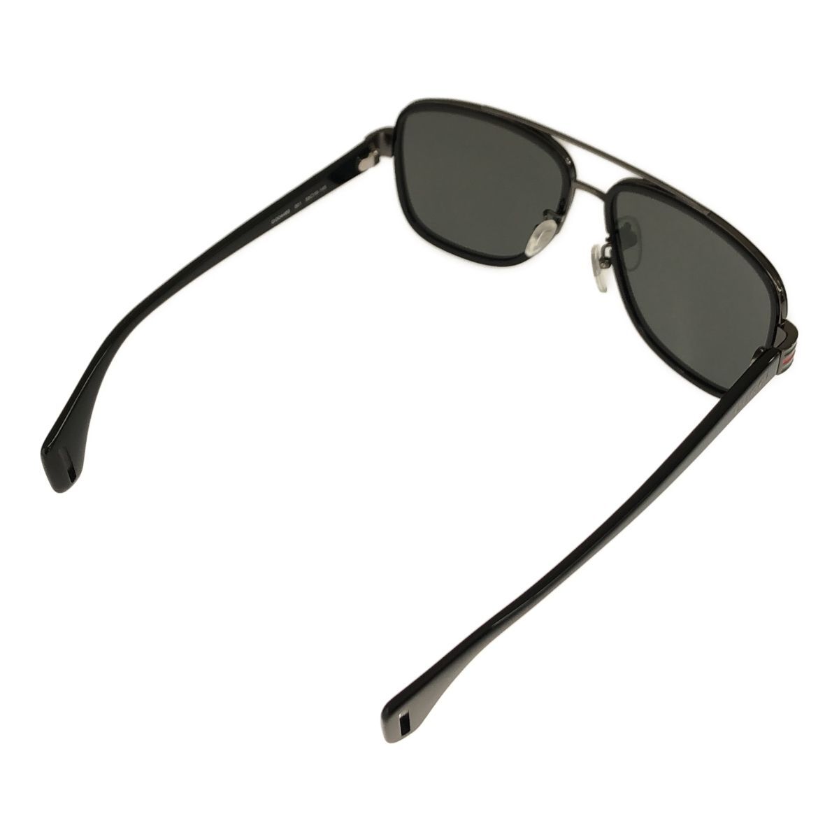 ぐらす GUCCI GG0448S Aviator Sherry Line Brand Logo Black Sunglasses 58
