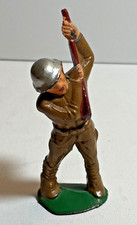 Manoil Dimestore Soldier With Gun Butting
