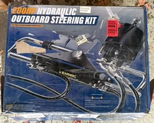 200HP Hydraulic Outboard Steering Kit Marine Boat System