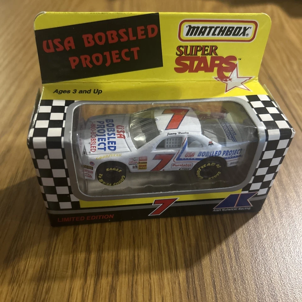 1993 Jimmy Hensley Alan Kulwicki #7 Matchbox SuperStars 1/64 NASCAR Lot of 6 NEW - Image 3 of 4
