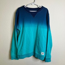Oshkosh Size 12 Ombre Dip Dye Sweater Blue