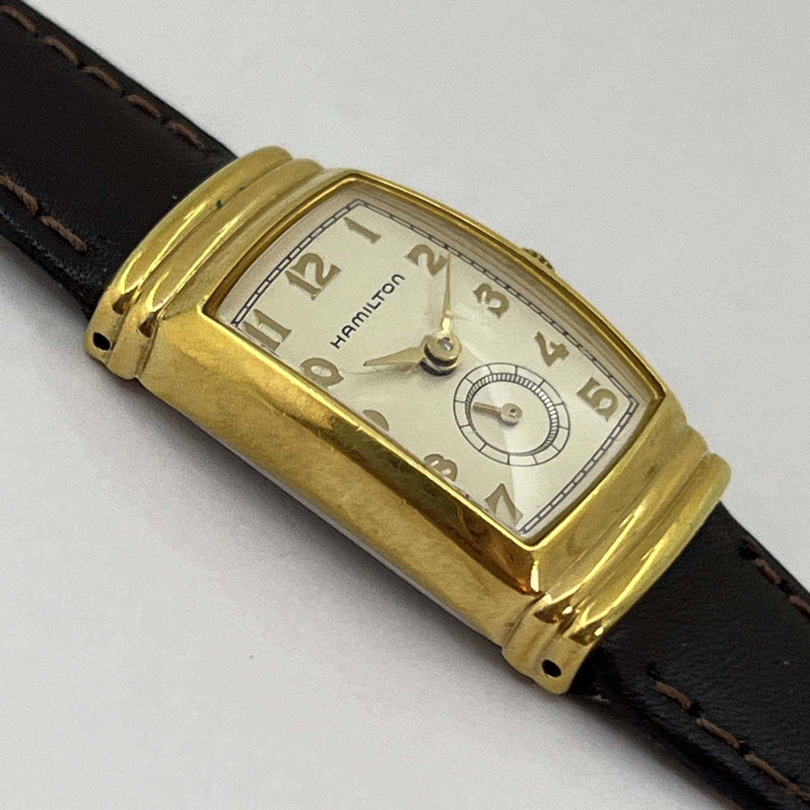 как выглядит HAMILTON 6200A Registered Edition Stunning Silver Dial Quartz Ladies Watch фото