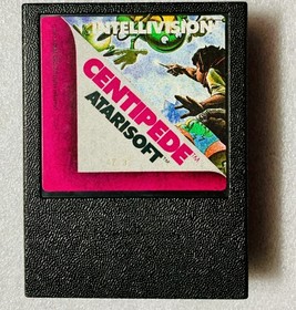 Intellivision Centipede Video game Cartridge Only -Cleaned & Tested 4/04/26