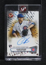2023 Topps Pristine Gold Pulsar Refractor 49/50 Caleb Kilian #PA-CK Auto 07hq