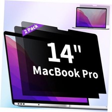 2 Pack Privacy Screen Compatible MacBook Pro 14 Inch 2021-2025,M1/M2/M3/M4/M5 
