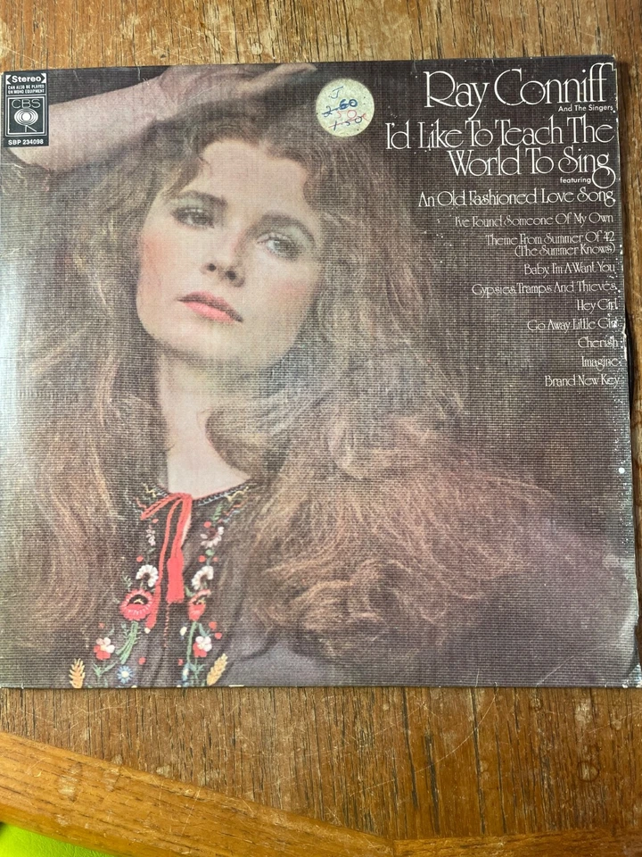 Ray Conniff And The Singers - I'd Like To Teach The World To Sing LP Australia - Image 2 of 4