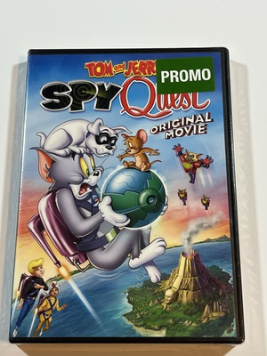 #ad 🔥 TOM and JERRY SPY QUEST “Promo” Original Movie 2015 DVD Johnny Quest NEW $6.99