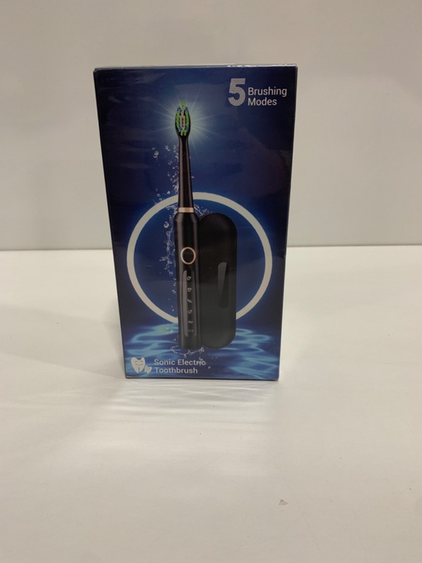 Sonic Electric Toothbrush Adult Pink Black M5 Series M518 5 Brushing Modes