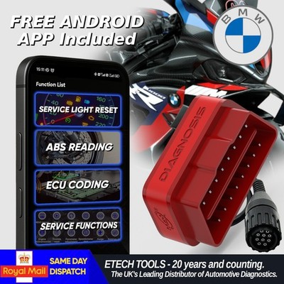 Motorfehler Fehler Bluetooth Diagnosescanner OBD2 Servicelampe Code Tool BMW