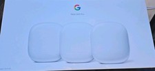 Google Nest Wifi Pro (Wi-Fi 6E) - 3 Pack - Snow #GA03690-US BRAND NEW/SEALED