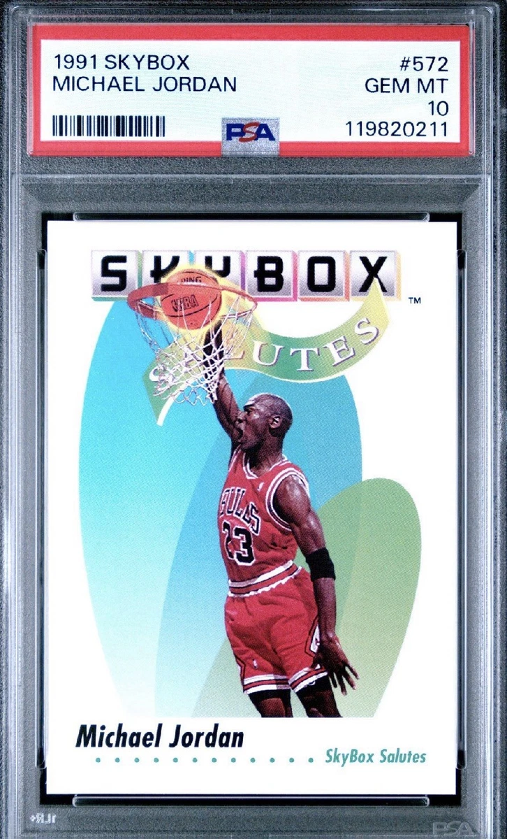 Michael Jordan Basketball Grade 10 1991-92 Season Sports Trading