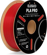 PLA PRO Filament 1.75Mm True Red 1KG, 250Mm/S Printing Speed Improved Rigidity 3