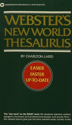 Webster's New World Thesaurus